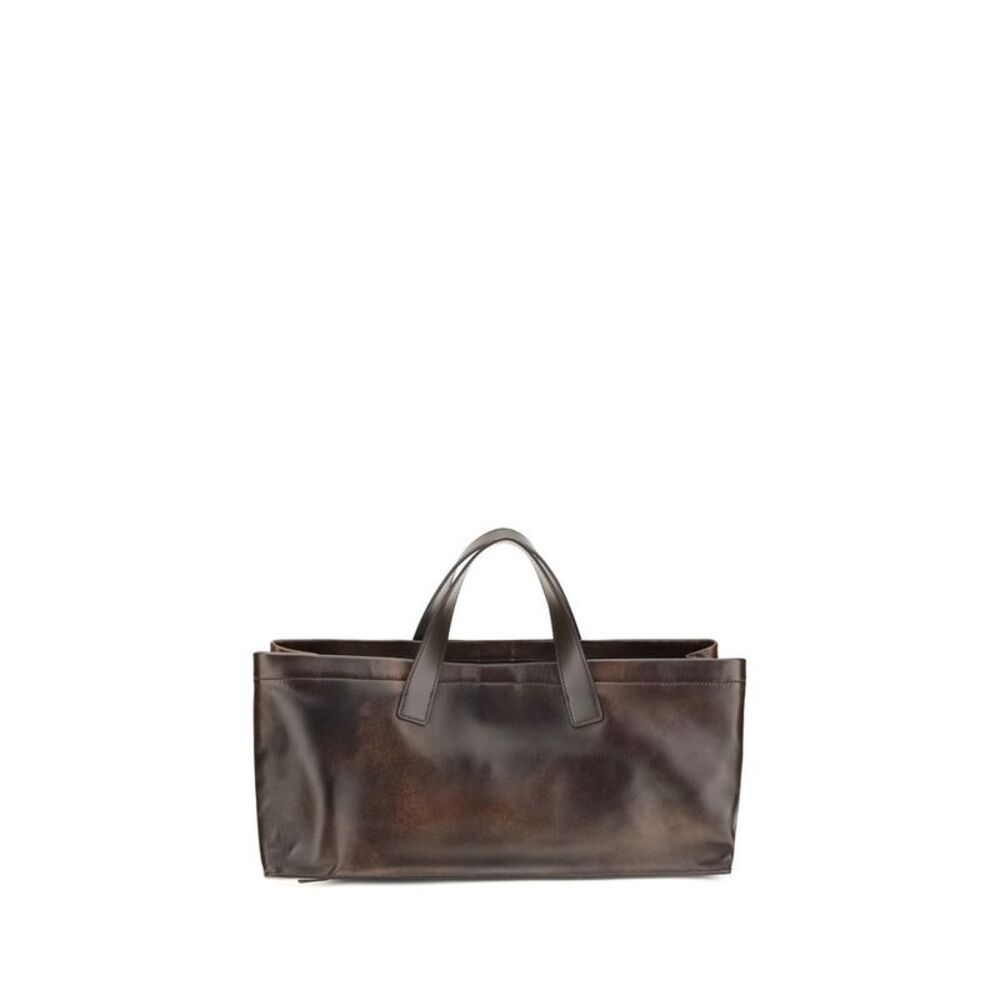 Staud Brown Lamb Ovis Aries Aries Women's Handbag